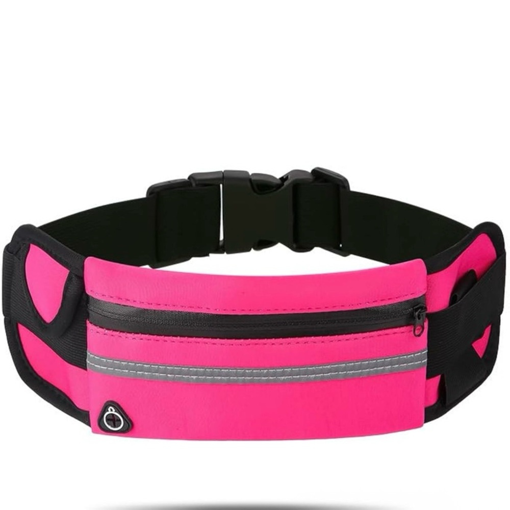 *5/$5* NWT No Label Pink Lightweight Waterproof Running Waist Pack